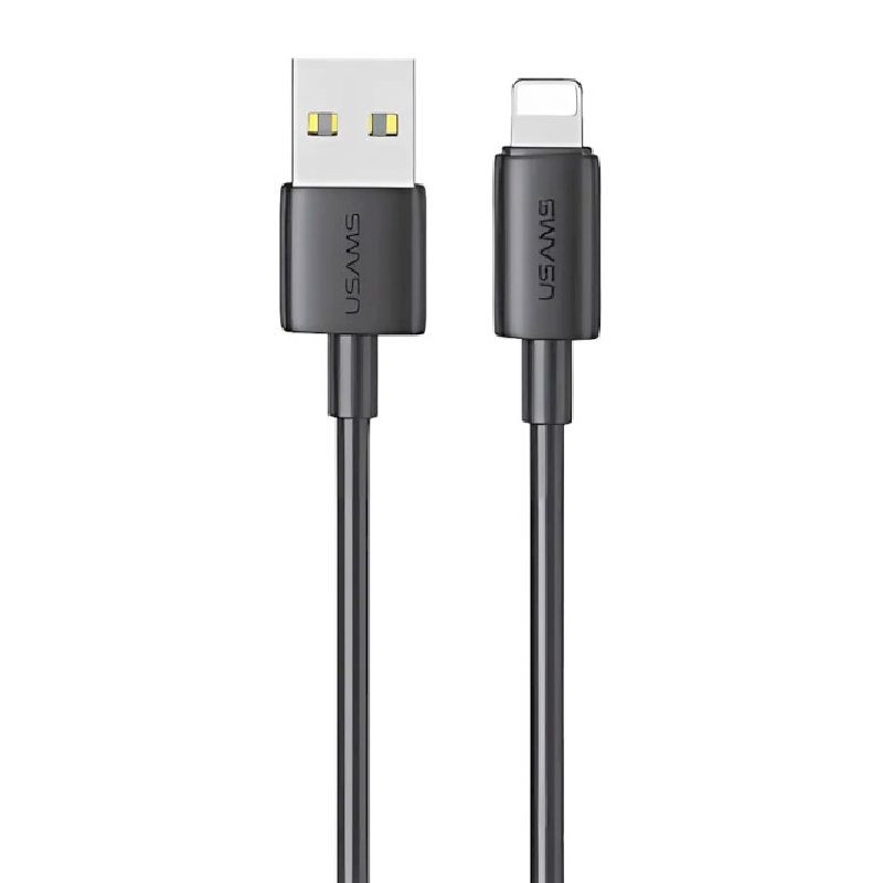 USAMS SJ709 Lightning 2.4A Fast Charging kabl - YD Series 1M black