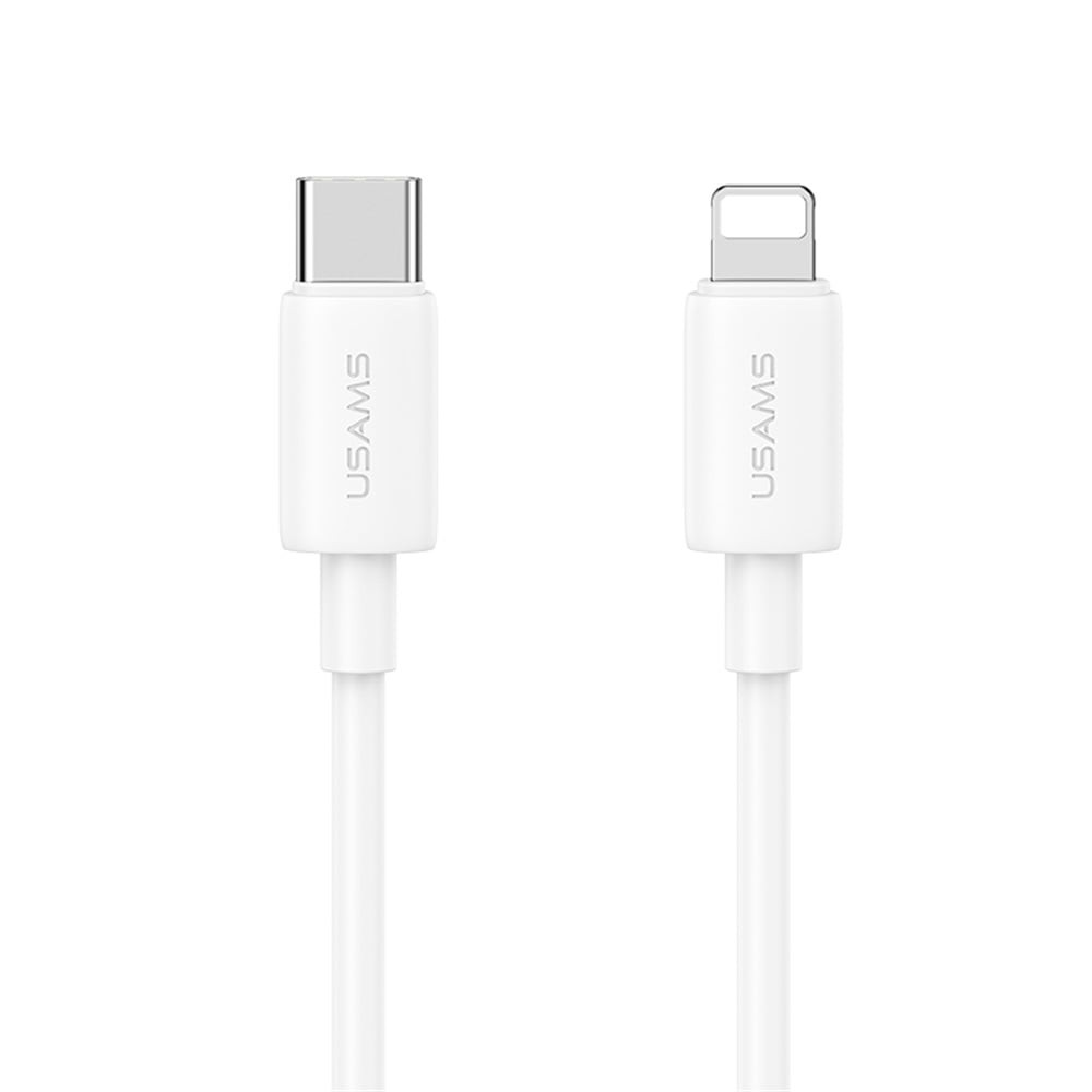 USAMS SJ712 Type-C To Lightning 30W Fast Charging kabl - YD Series 1M white