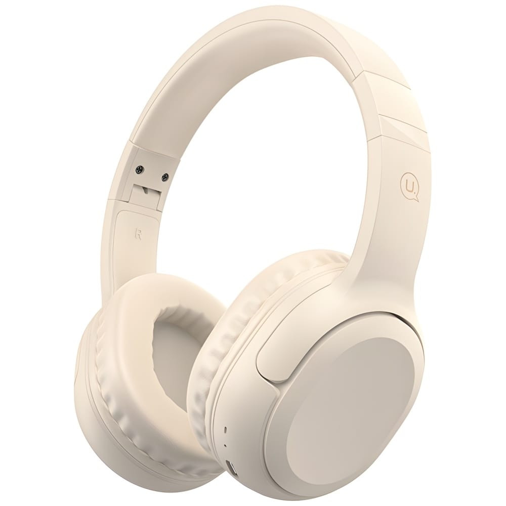 USAMS-YG23 Wireless on-ear slušalice -Yun Series BT5.3 Beige