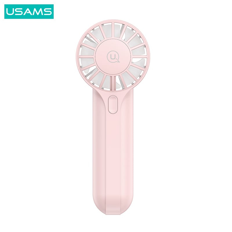 USAMS ZB288 High-speed Handheld Mini Fan 1200mAh pink