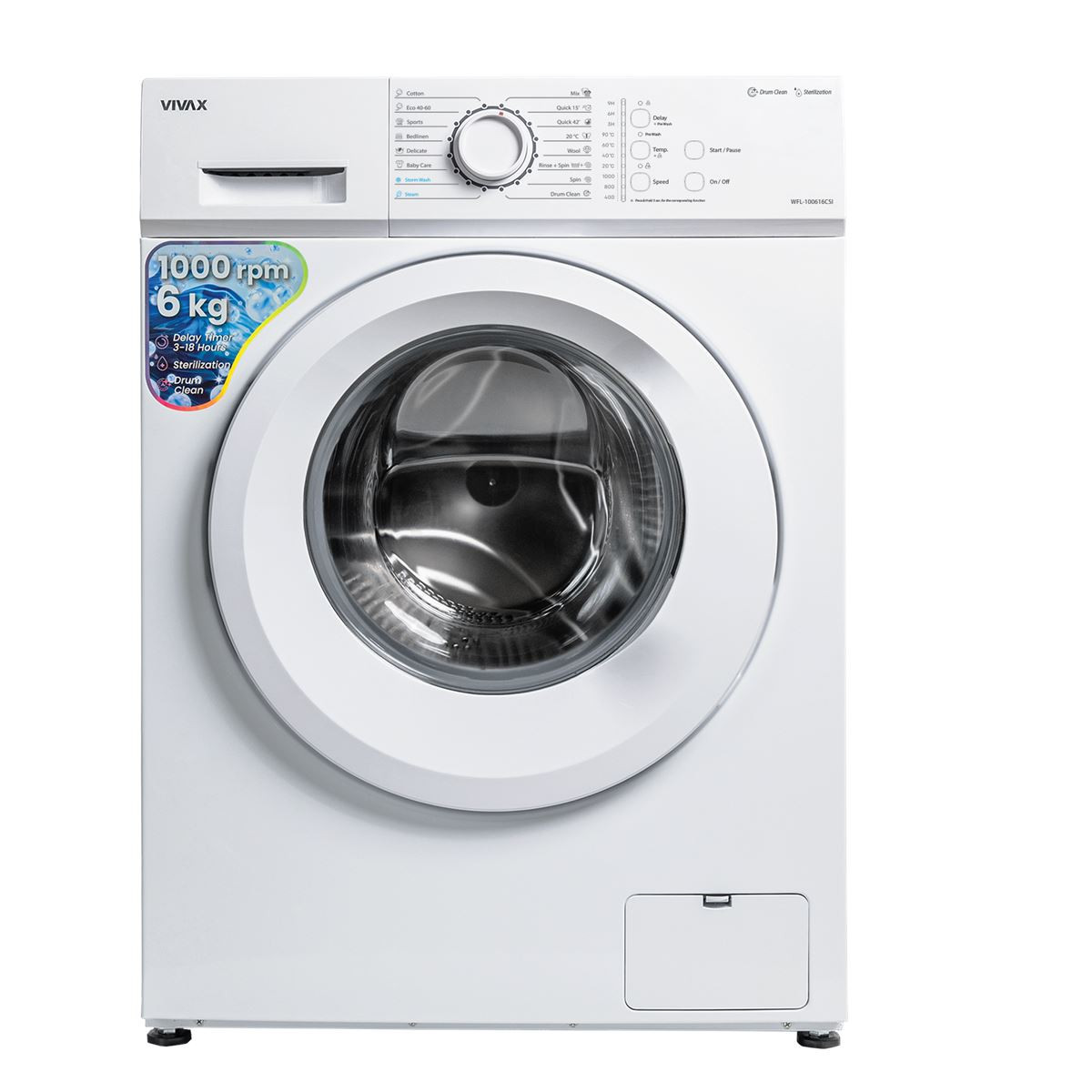 VIVAX HOME mašina za pranje veša WFL-100616CSI