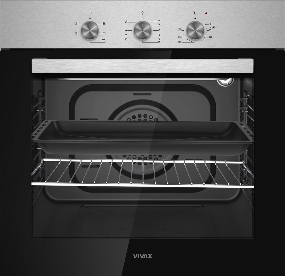 VIVAX HOME ugradbena rerna BO-606FTM X
