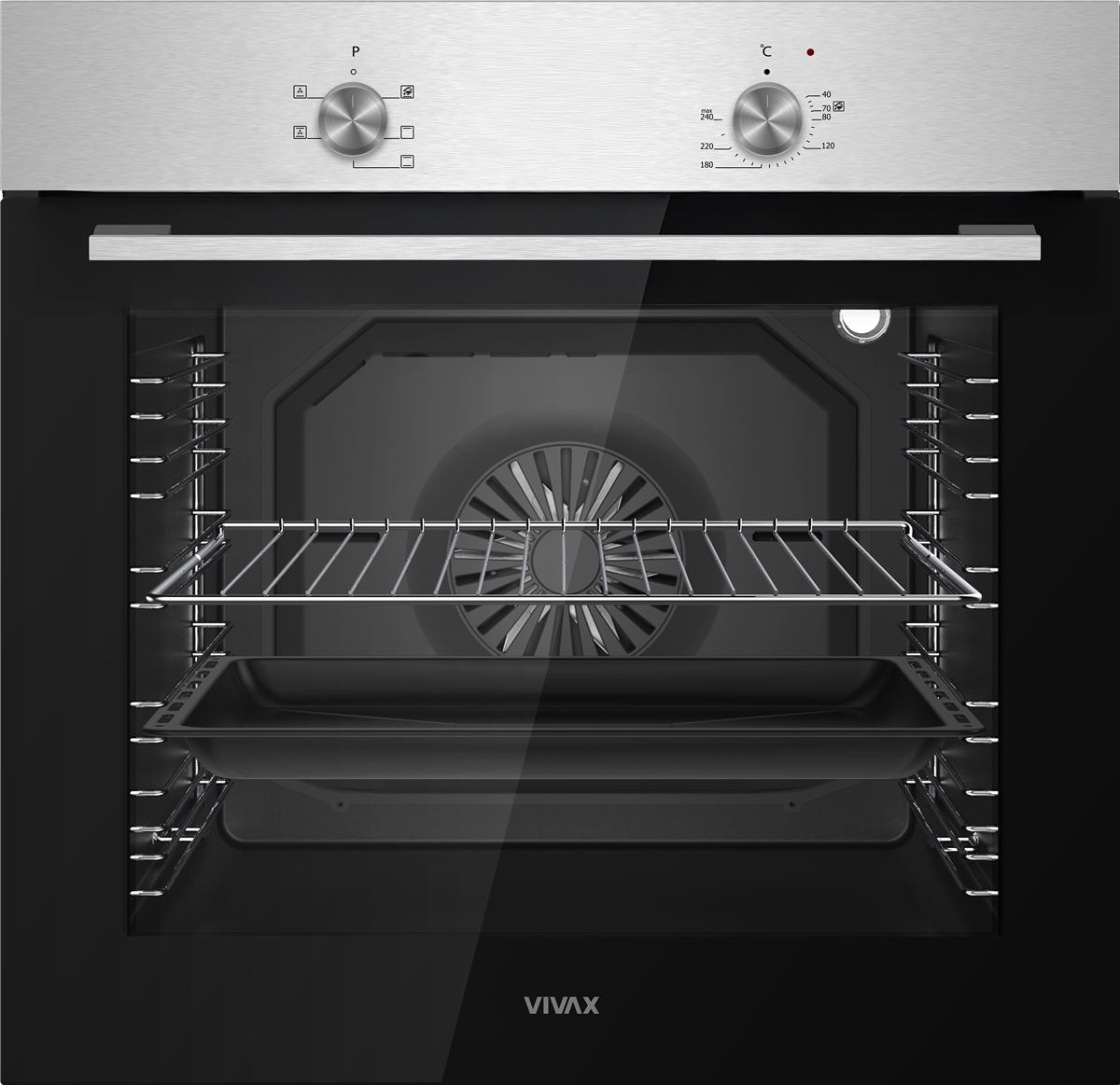 VIVAX HOME ugradbena rerna BO-806BFM X
