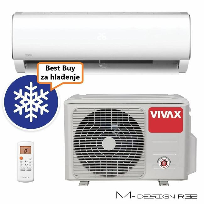 VIVAX COOL, klima uređaji, ACP-12CH35AEMI+ R32 + WiFi