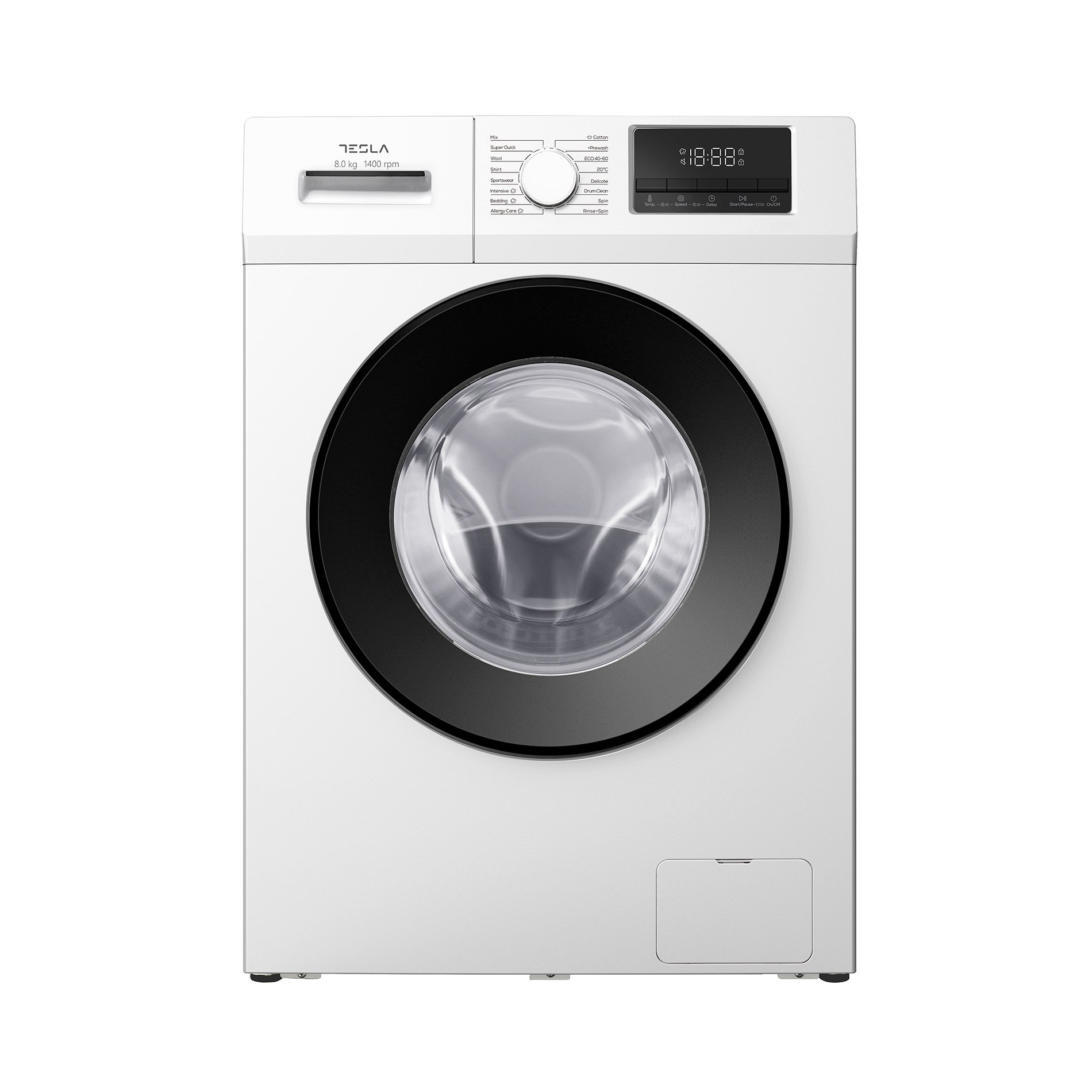 Veš mašina TESLA WF81461T/inverter/8kg/1400 obrtajaA/85x59,5x52cm/bela