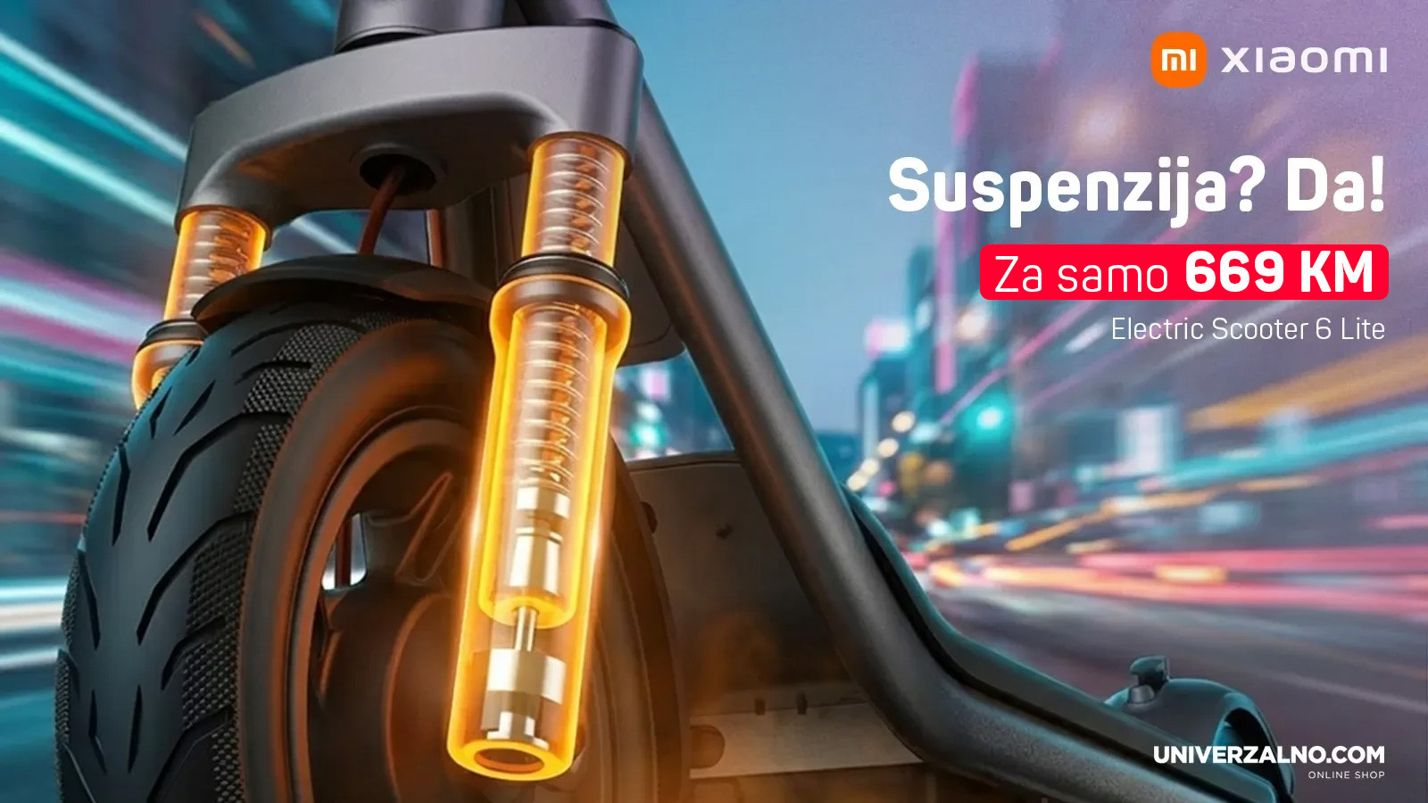 Xiaomi 6 Lite, udobnost koju osjetiš na svakoj vožnji