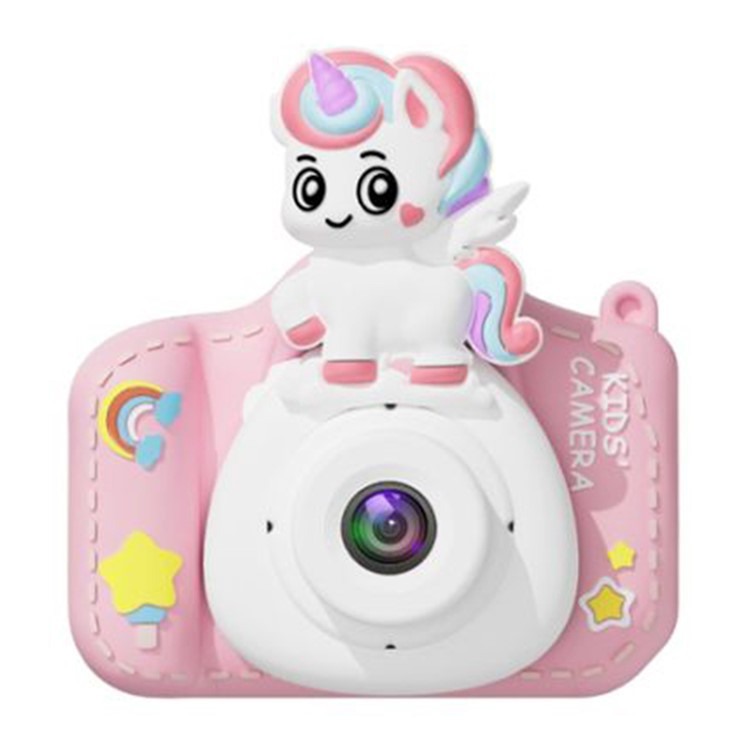 XJ01 2.0 HD dječija kamera - Pink Unicorn