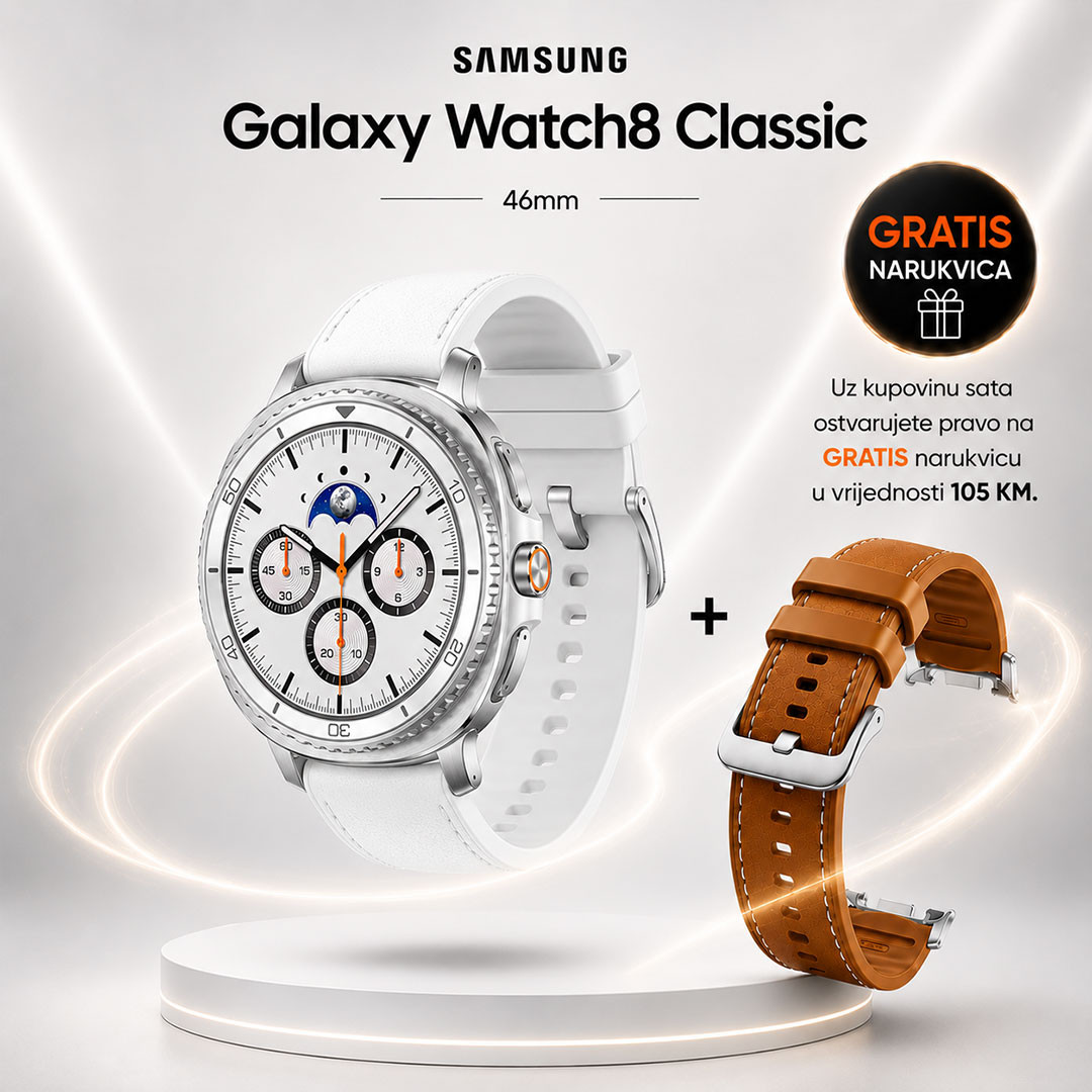 Samsung Galaxy Watch8 Classic 46mm BT White