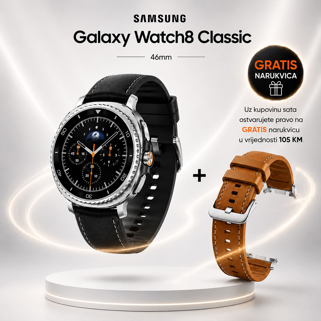 Samsung Galaxy Watch8 Classic 46mm BT Black