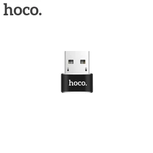 HOCO adapter OTG USB to Type C UA6 black
